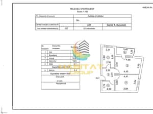 Apartament 2 Camere Decomandat 49.8Mp Bloc Nou Sector 5 — miniatura 4