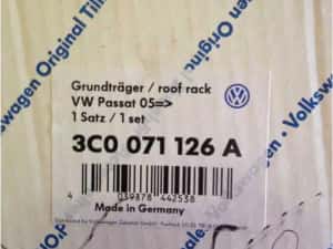 Bare transversale VW Passat B6 - B7 noi-noute sigilate in cutie — miniatura 2