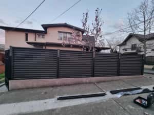 Gard metalic jaluzea | Suruburi ascunse | Targu-Mures | Model 2026 |