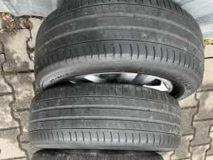 Jante aliaj 5x112mm, anvelope vara 215/60 R16 VW Sharan, Tiguan, Passat, Skoda, Seat — miniatura 7