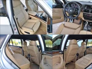 BMW X5 e70 Facelift M-Pachet 3.0d Euro5 2011 // Interior Crem // Bi-Xenon — miniatura 7