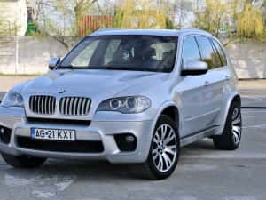BMW X5 e70 Facelift M-Pachet 3.0d Euro5 2011 // Interior Crem // Bi-Xenon — miniatura 10