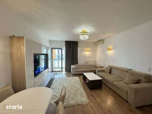 3 Camere| Doama Ghica Plaza| Balcon| Mobilat si Utilat — miniatura 4