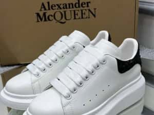 Adidasi crystals Alexander McQueen cu pietricele piele naturala — miniatura 5