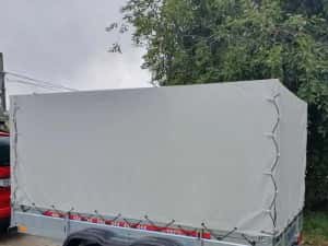 Remorca Repo cu prelata, carte rar, nr. rosu — miniatura 10