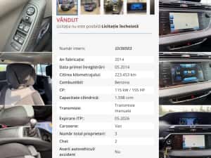 Citroen C4 Grand Picasso 1.6 THP Intensive Full Extra /Stare Ireprosabila/Recent adus/Garantie/Posibilitate Rate/Buy-Back — miniatura 8