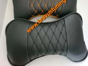 Perne  tetiere auto set 2 buc PIELE ECOLOGICA husa auto — miniatura 9