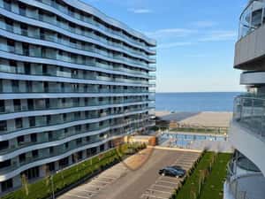 Studio, Mamaia Nord, parcare, vedere la mare, et 5, lift, centrala gaz