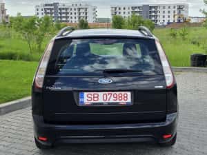 Ford Focus 2010 Euro 5 Facelift 1.6 Diesel Manual Clima Primu Nr Rosu Impecabil — miniatura 5
