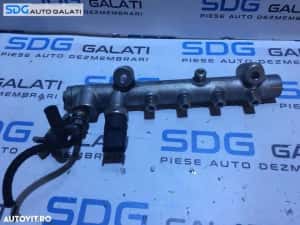 Rampa Injectoare cu Senzor Presiune Opel Astra H 1.7CDTI 80cp 2004 - 2010 Cod 0445214049 0281002398[S0284] — miniatura 5