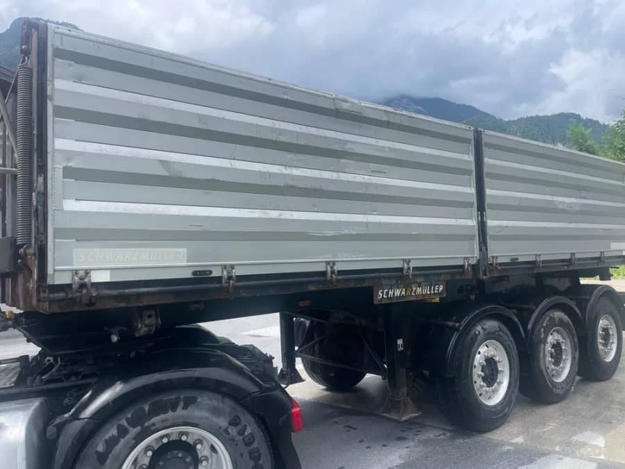 Schwarzmuller basculabila pe 3 parti genti Alcoa — fotografie 1 din 10
