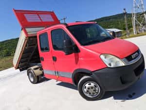 Iveco Daily basculabil pe cutie pe 3 parti import Italia an 2011 km 268000 anvelope toate noi — miniatura 2