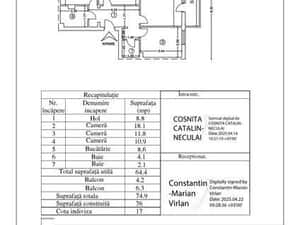 Vand apartament 3 cam — miniatura 2