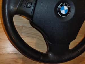 Volan bmw e90 e91 e92 cu airbag complet — miniatura 4