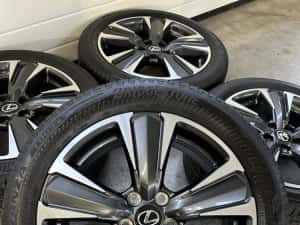 Jante NOI 18 ORIGINALE Lexus UX Vara 225/50/18 Toyota CH-R CHR Hybrid — miniatura 2