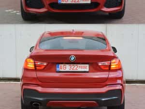 BMW X4 M Paket 4x4 Euro 6 190cp 2.0d individual Distronic Lane Side navigație Garanție Germania Automat moduri încălzire cameră cârlig pedestrian — miniatura 4