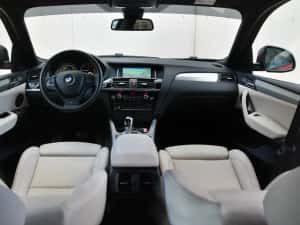 BMW X4 M Paket 4x4 Euro 6 190cp 2.0d individual Distronic Lane Side navigație Garanție Germania Automat moduri încălzire cameră cârlig pedestrian — miniatura 8