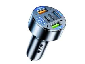 Incarcatoare auto premium superfast charge usb + type c  , sigilate — miniatura 4