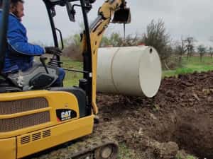 Montaj fose septice ecologice tricamerale — miniatura 2