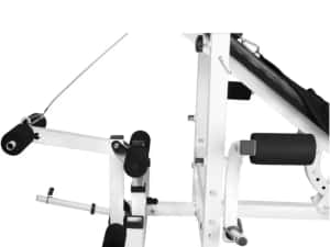 Banca multifunctionala cu set gantere din cauciuc 108kg — miniatura 3