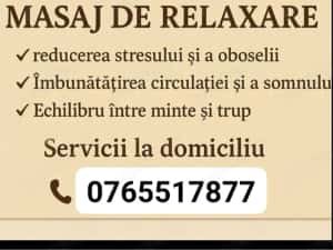 Masaj de relaxare