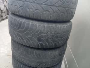 205/60/15,4 bucăți,M+S,Fulda, cu capace, 5 prezoane