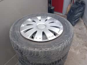 205/60/15,4 bucăți,M+S,Fulda, cu capace, 5 prezoane — miniatura 5