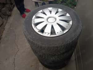 205/60/15,4 bucăți,M+S,Fulda, cu capace, 5 prezoane — miniatura 7