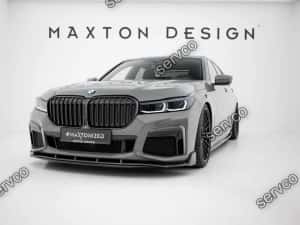 Prelungire bara fata Bmw Seria 7 G11 M-Pack 2019-2022 10 Maxton Carbon — miniatura 7