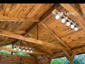 Lustre rustice din lemn — miniatura 2