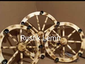 Lustre rustice din lemn — miniatura 3