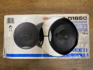 Boxe auto Pioneer TS G 1650,old school,noi — miniatura 3