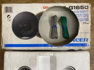 Boxe auto Pioneer TS G 1650,old school,noi — miniatura 6