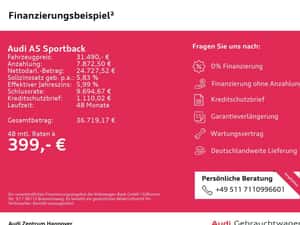 Audi A5 Berlină, 63.575 km, 150 cp, 35.061 EUR — miniatura 2