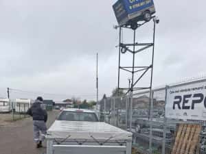Remorca 750 kg,205X115X68,obloane duble si prelata, carte RAR — miniatura 9