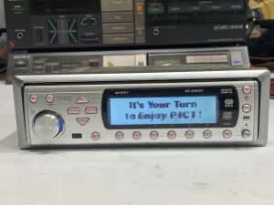 CD player auto JVC KD SH 9101 fata aluminiu — miniatura 5