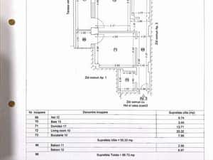 Vand apartament 2 camere Tomis Plus Mega Image — miniatura 3