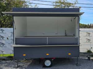 Rulote comerciale, FAST FOOD ,Patiserie, Mobilate ! Pret ECONOMIC ! — miniatura 2