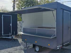Rulote comerciale, FAST FOOD ,Patiserie, Mobilate ! Pret ECONOMIC ! — miniatura 8