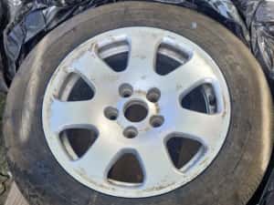Jantă aliaj originală Audi 15" 5x112 ET39 cod 8E0 601 025 + cauciuc — miniatura 4