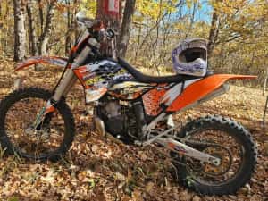 Enduro KTM Exc 200 2t an 2010 gasgas beta — miniatura 1
