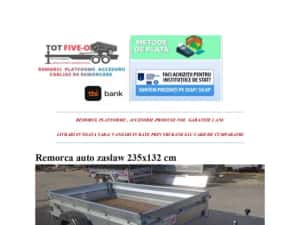 remorca Atv, Mono ax, latime 150 cm, noua — miniatura 10