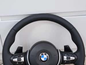 Volan BMW M Sport F10 F30 F15 F01 F02 F06 Incalzire Vibrații Distronic — miniatura 1