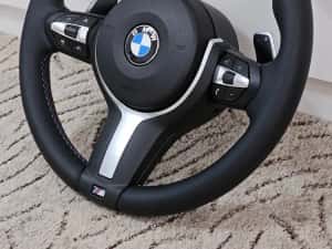 Volan BMW M Sport F10 F30 F15 F01 F02 F06 Incalzire Vibrații Distronic — miniatura 3