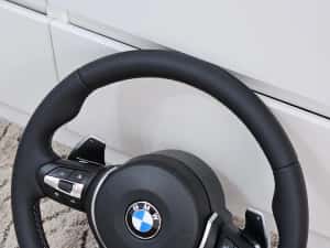 Volan BMW M Sport F10 F30 F15 F01 F02 F06 Incalzire Vibrații Distronic — miniatura 4