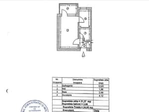 Vindem garsonieră 25 mp, RENOVATĂ TOTAL, etaj 4 cu pod înalt -Dallas. — miniatura 6