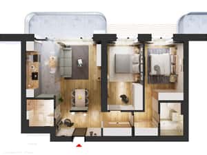 HILS Sunrise 3 camere tip 3A