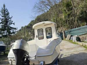 Quicksilver500(5m)Cabina+Mercury 50CP EFI 4T –280h –IMPECABILĂ+Remorca — miniatura 5