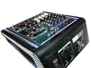 Mixer audio activ amplificat 2 x 450W RMS, 99 Efecte, Bluetooth, USB — miniatura 6
