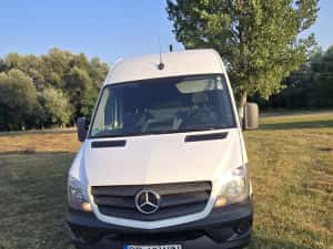 Mercedes-Benz Sprinter 316 dotat cu pat  CDI L4H2 – 2017 – 163 CP – Euro 6